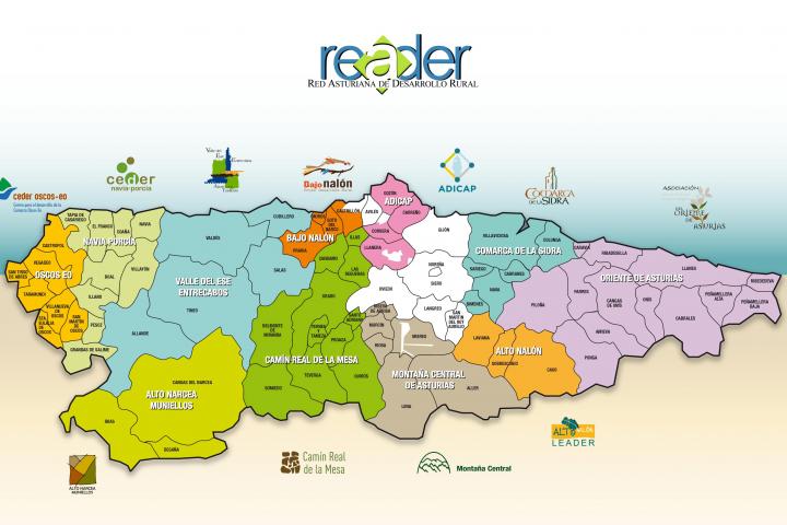 mapa  grupos reader